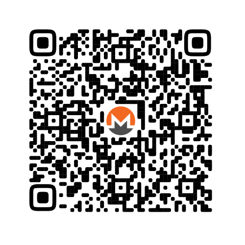 Monero donation QR code